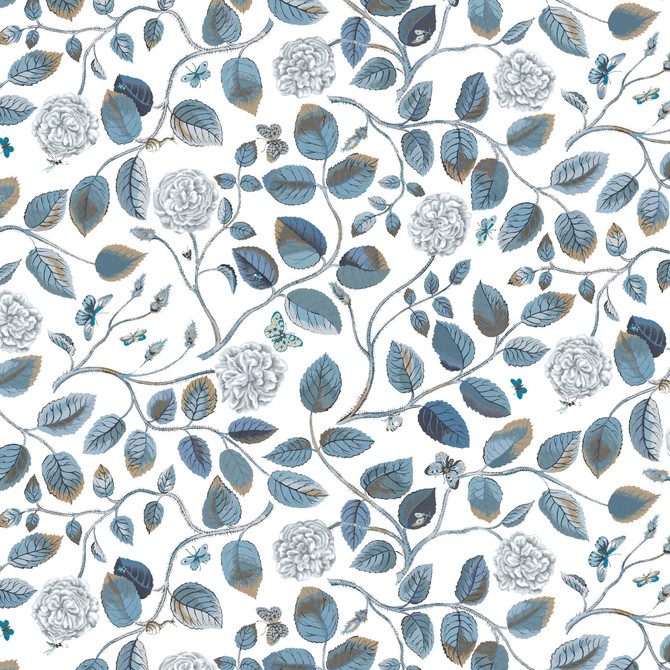 Bassett Mcnab Fabric 7830-3 Wandering Rose Lake BASSETT MCNAB WOODLANDS 100%COT ITALY PERFORMANCE RATED FABRIC WYZENBEEK 50 000 DOUBLE RUB WEAR TEST (HEAVY DUTY) FLAME RETARDANT-U.F.A.C. CLASS 1 FLAME RETARDANT-N.F.P.A. 260A CLASS 1 CATB 117-2013 Horizontal: 26.375 and Vertical: 25.000 56 in - My Fabric Connection -