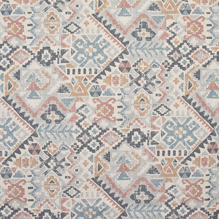 Be Different Dusk by Carole Designer Fabric Artisan 100% Polyester-Knit Backing CHINA 12,000 Wyzenbeek Double Rubs 25 1/4" V, 13 1/2" H HD 55" - Swanky Fabrics -