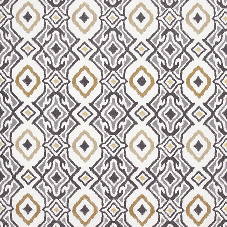 Forever Means Graphite by Carole Designer Fabric Artisan Base: 100% Cotton. Embr: 60% Cotton, 40% Spun Poly INDIA N/A 15"V, 6 1/2" H 52" - Swanky Fabrics -
