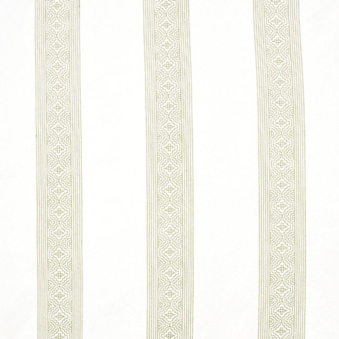 Carole Fabric Sleek Street Olive Artisan 54% Linen, 46% Cotton INDIA 2" V, 6 1/4" H 54" - My Fabric Connection -