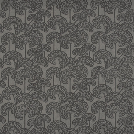 Carole Fabric Uncommon Grounds Grey Artisan 54% Linen, 46% Cotton INDIA 5 1/2" V, 7 1/4" H 54" - My Fabric Connection -