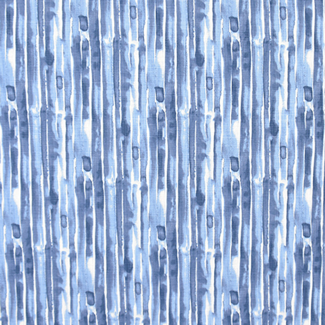 Carole Fabric Speed Through Indigo Bluebell 100% Cotton Pakistan 12 1/2" V, 13 1/4" H 54" - My Fabric Connection -