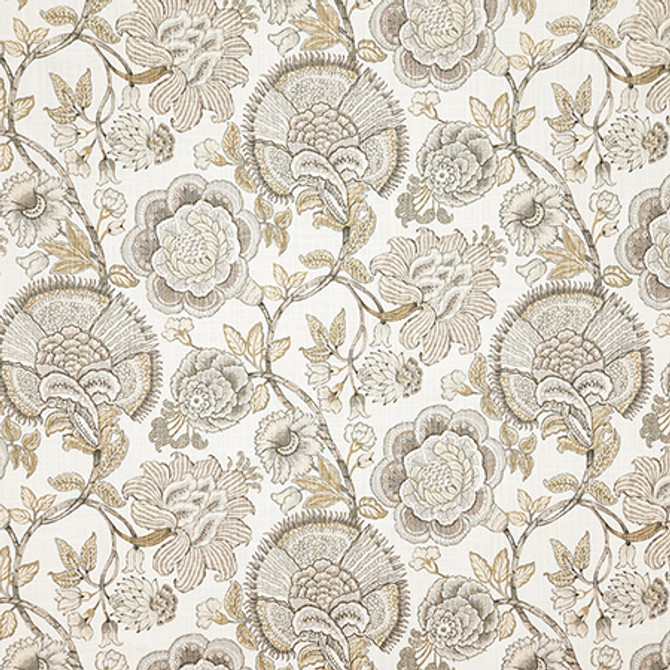 Carole Fabric Opal Way Vintage Dawn & Dusk 100% Cotton-SSR Pakistan 25 1/4" V, 13 1/2" H HD 54" - My Fabric Connection -