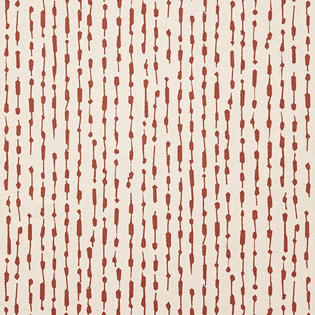 Carole Fabric Step Lightly Coral Dawn & Dusk 95% Cotton, 5% Linen Pakistan 13 1/2" V, 13 1/2" H 54" - My Fabric Connection -