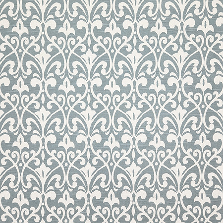 Carole Fabric Prince Of Shy Blue Dewdrop 100% Cotton Pakistan 8 1/2" V, 6 3/4" H 54" - My Fabric Connection -