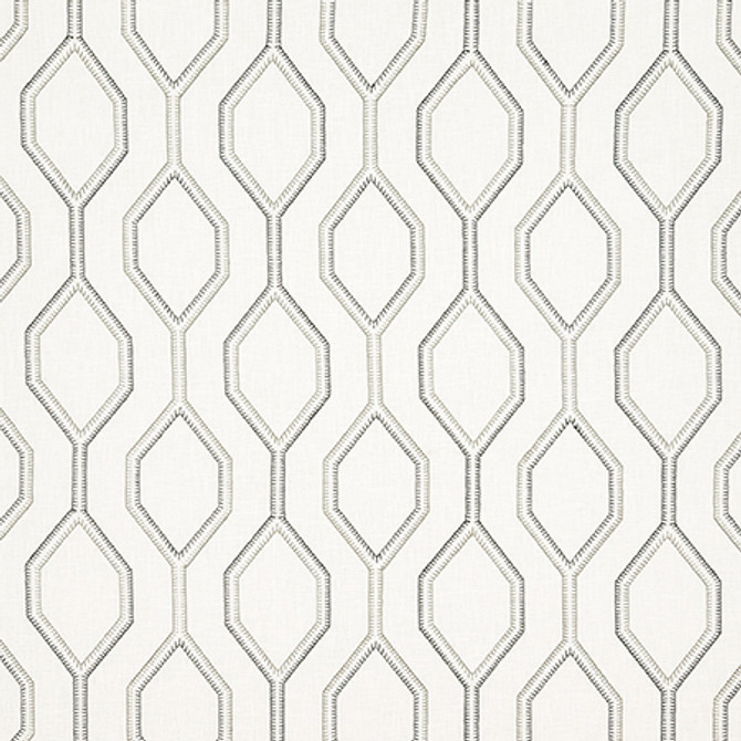 Carole Fabric Going My Way Iron Ore Earth & Stone Base: 70% Cotton, 25% Polyester, 5% Linen, Embr: 61% Cotton, 22% Polyester, 13% Rayon, 4% Linen India 7 3/4" V, 6 1/2" H 52" - My Fabric Connection -