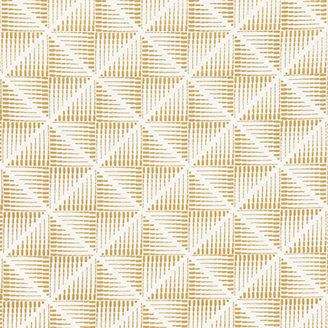 Carole Fabric Jagged Edges Golden Evergreen Base: 52% Polyester, 48% Cotton, Embr: 100% Spun Polyester India 6 1/4" V, 6 1/4" H 52" - My Fabric Connection -