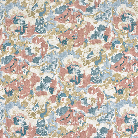 Carole Fabric Well Established Postcard Harvest 100% Cotton-SSR India 25 1/4" V, 13 1/2" H HD 54" - My Fabric Connection -