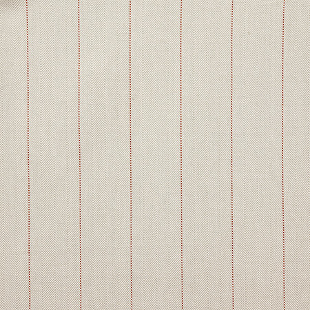 Bluesy Stripe Chili by Carole Designer Fabric In The Details 100% Cotton India 15,000 Wyzenbeek Double Rubs 2 3/8" H 54" - Swanky Fabrics -