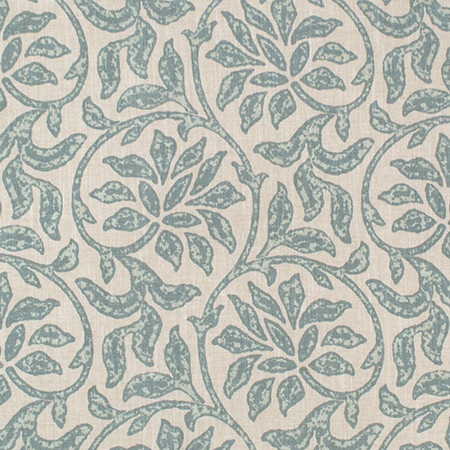Caswell Bay Harbor by Carole Designer Fabric Jade 70% Cotton, 25% Polyester, 5% Linen India N/A 10 1/2" V, 10 3/4" H 54" - Swanky Fabrics -