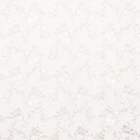 Carole Fabric Chance For Us Off White Moonstone 60% Cotton, 30% Polyester, 10% Linen India 9 1/4" V, 10 5/8" H 51.5" - My Fabric Connection -