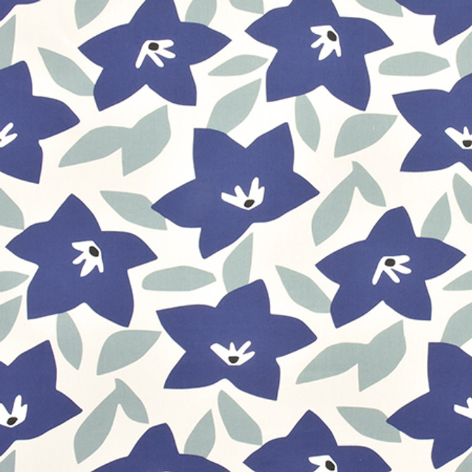 Goodness Knows Sky by Carole Designer Fabric Prisma 100% Cotton PAKISTAN 50,000 Wyzenbeek Double Rubs 25" V, 27" H HD 56.5" - Swanky Fabrics -