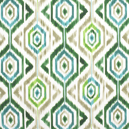 Missed Connections Caribe by Carole Designer Fabric Prisma 100% Cotton SPAIN 16,000 Wyzenbeek Double Rubs 27" V, 27" H HD 54" - Swanky Fabrics -