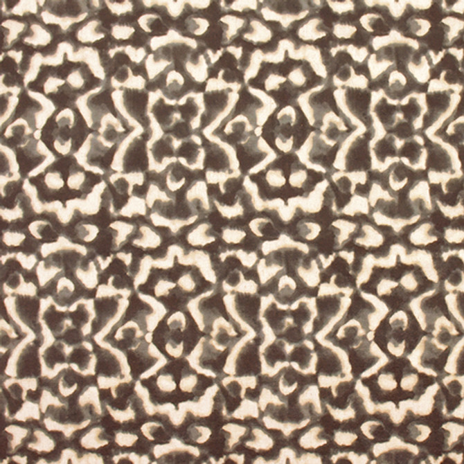 Carole Fabric Wild At Heart Coffee Prisma 96% Polyester, 4% Linen CHINA 27" V, 25 1/4" H 54" - My Fabric Connection -