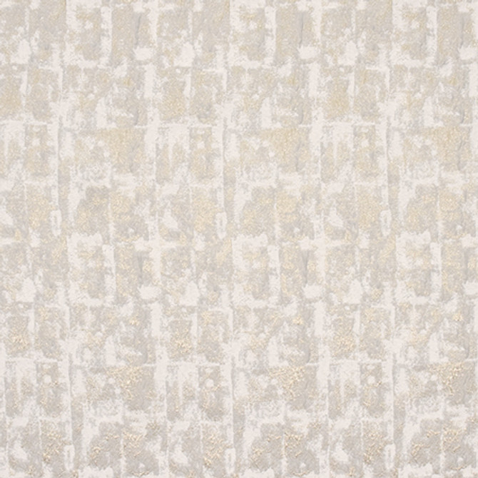 Carole Fabric Stand Out Bronze Radiance 86% Polyester, 14% Viscose India 10 1/4" V, 6 3/4" H 54" - My Fabric Connection -