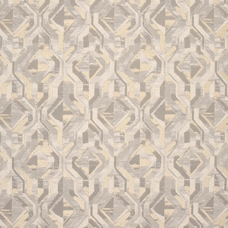 Have At It Silver by Carole Designer Fabric State Of The Art 90% Polyester, 10% Viscose INDIA N/A 14" V, 18" H 54" - Swanky Fabrics -