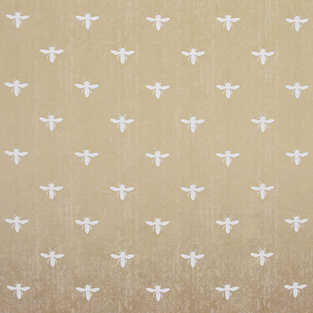 Buzz Buzz Gold by Carole Designer Fabric Wellington 74% Cotton, 26% Polyester INDIA N/A 13 1/8" V, 6 7/8" H 54.38" - Swanky Fabrics -