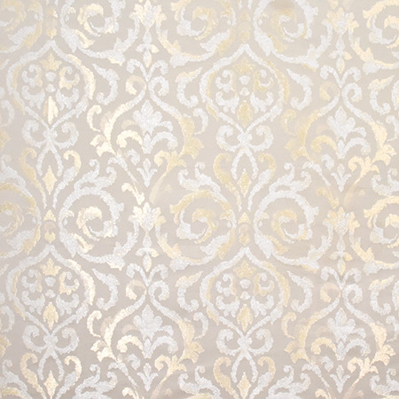 Kindness Within Flax by Carole Designer Fabric Wellington 100% Polyester CHINA 40,000 Wyzenbeek Double Rubs 13 1/4" V, 14 1/2" H 55" - Swanky Fabrics -