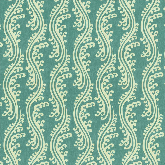 Kasmir Fabric Flouncy Lagoon  5107 100% Cotton  USA  </p><p>Repeat: Horizontal: 7 inches and Vertical: 18 inches 54  - My Fabric Connection -