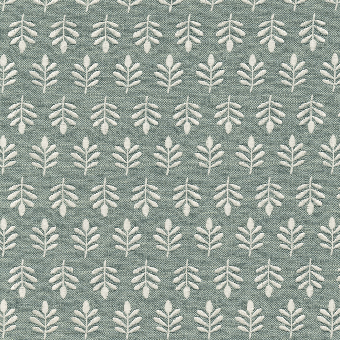 PKL Studio Fabric Laurel Emb Seamist 411830 Base 71% Polyester, 29% Cotton Emb 100% Polyester India 51000 Horizontal: 1.63 and Vertical: 3.13 55 - My Fabric Connection -