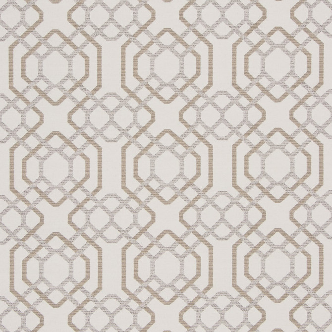 Bella-Dura Fabric Alexandria White-Sand  100% BELLA DURA POLYOLEFIN USA 70000 H: 6.875'' V: 6.75'' 55''  - My Fabric Connection -
