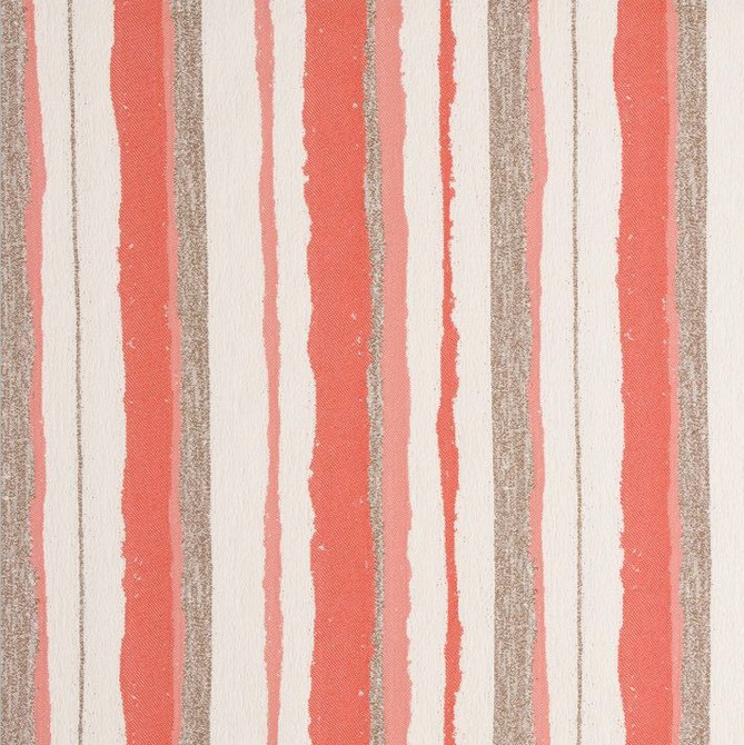 Bella-Dura Fabric Mesa Coral  100% BELLA DURA POLYOLEFIN USA 70000 H: 13.625'' V: 10.5'' 54.5''  - My Fabric Connection -