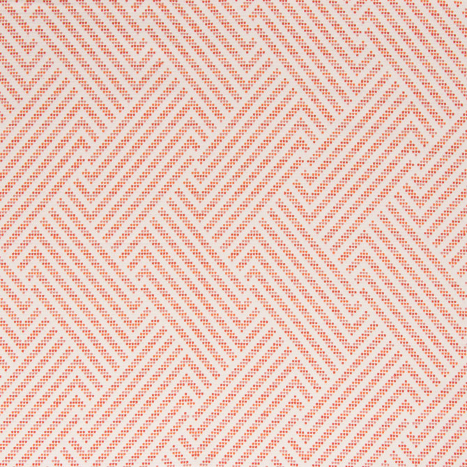 Bella-Dura Fabric Trivoli Persimmon  100% BELLA DURA POLYOLEFIN USA 70000 H: 5.5'' V: 12.5'' 54.5''  - My Fabric Connection -