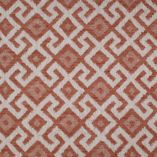 Europatex Fabric Aztec Neve - Coral Aztec 86% Poyester, 14% Cotton China See Sample Horizontal: N/A and Vertical: N/A 54.00 inches  - My Fabric Connection -