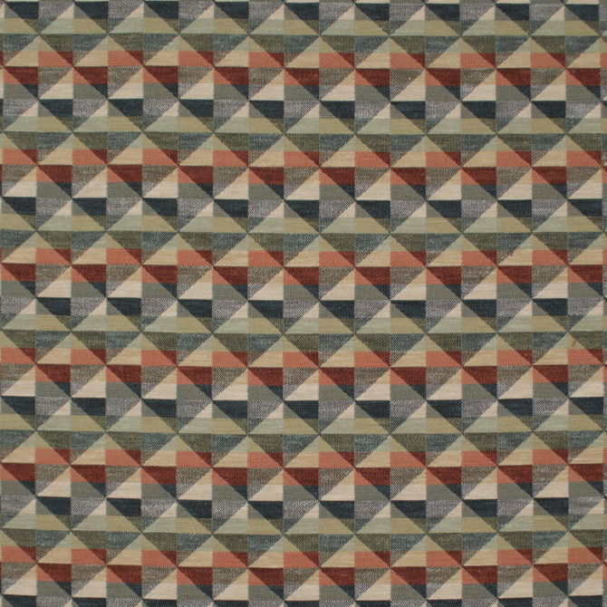 Europatex Fabric Aztec Rubric Apricot Aztec 67% Polyester, 33% Cotton 1.70" H, 5.00" H 54.00 inches - My Fabric Connection -