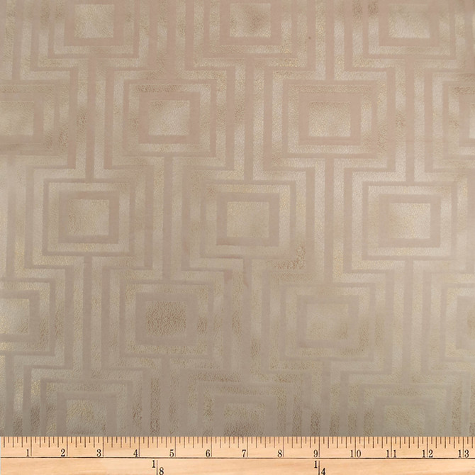 Europatex Fabric Embellished Square Blush Embellished 100% Polyester 14.2" H, 12.4" V 118.00 inches - My Fabric Connection -