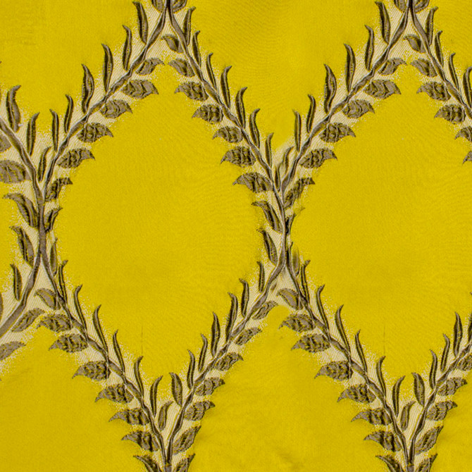Europatex Fabric Garnet A Citron Garnet 100% Polyester V: 7.89" H: 4.85" 55.00 inches - My Fabric Connection -