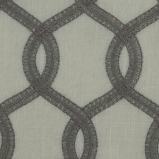 Europatex Fabric Nantucket - Gray Nantucket Collection 100% Polyester China See Sample Horizontal: N/A and Vertical: N/A 55.00 inches  - My Fabric Connection -