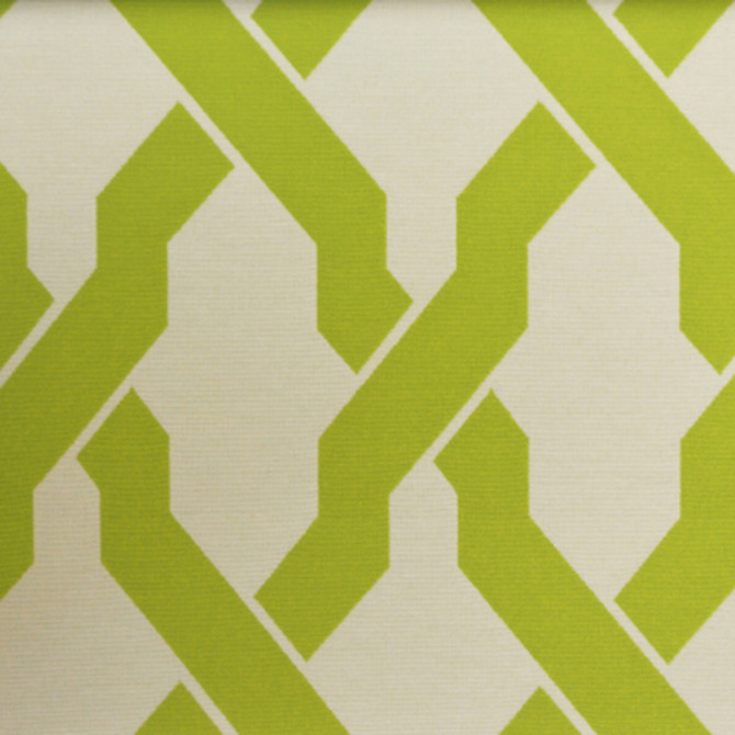 Europatex Fabric Samoa Col. Lime Pacific 75% Cotton / 25% Polyester V: 5.91" H: 3.74" 57.00 inches - My Fabric Connection -