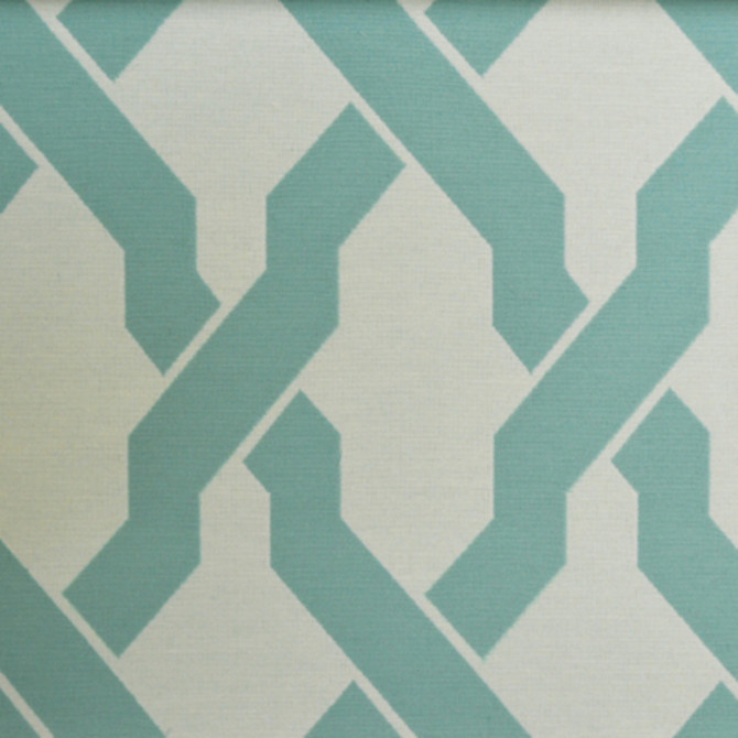 Europatex Fabric Samoa Col. Mist Pacific 75% Cotton / 25% Polyester V: 5.91" H: 3.74" 57.00 inches - My Fabric Connection -