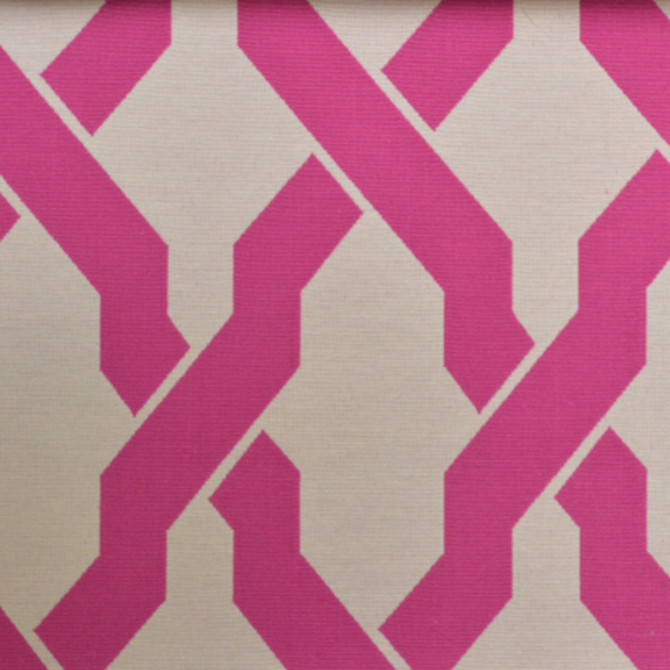 Europatex Fabric Samoa Col. Pink Pacific 75% Cotton / 25% Polyester V: 5.91" H: 3.74" 57.00 inches - My Fabric Connection -