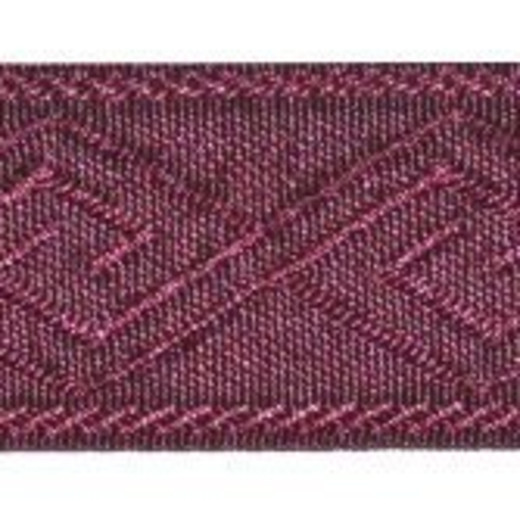 Europatex Fabric 7125-PLUM Necessities 100% Polyester China See Sample Horizontal: N/A and Vertical: N/A 1.50 inches  - My Fabric Connection -