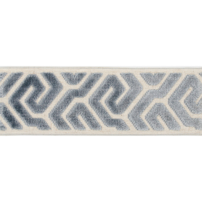 Europatex Fabric Agos Sky Agos 100% Polyester 3.50 inches - My Fabric Connection -