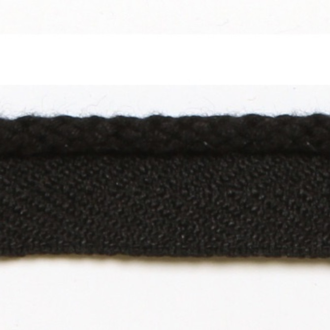Europatex Fabric Calypso Black Designers Choice 61% Fibranne, 37% Polyester, 2% Nylon 0.25 inches - My Fabric Connection -