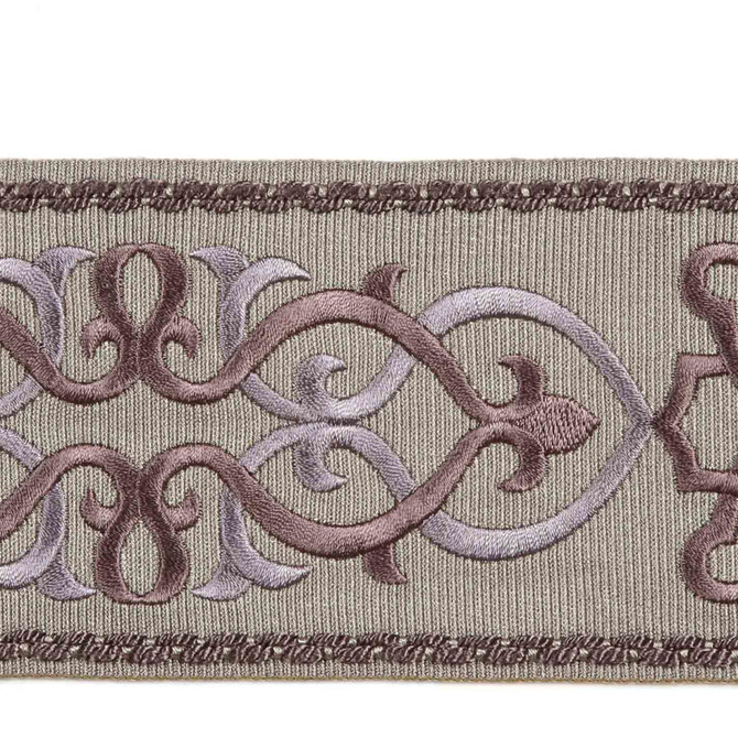 Europatex Fabric Mainz Lilac Tapes Galore 100% Polyester 8.63" 3.00 inches - My Fabric Connection -