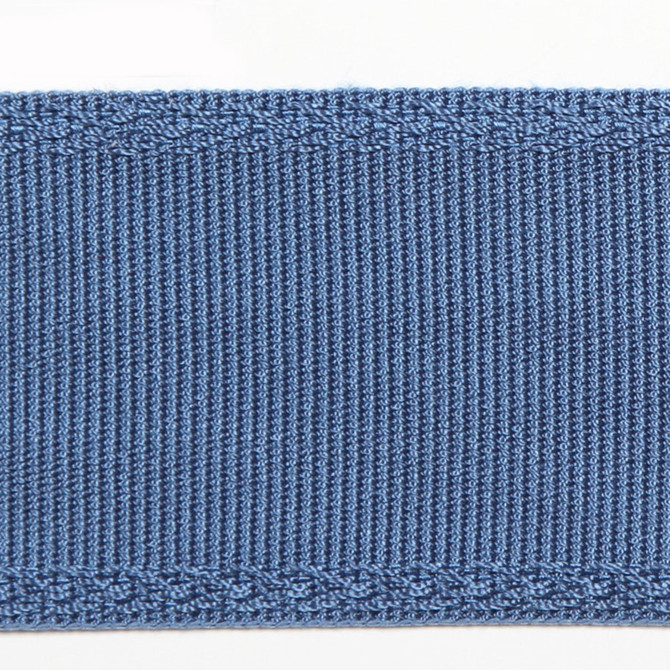 Europatex Fabric Majestic Blue Jean Dainty & Majestic 100% Polyester 2.38 inches - My Fabric Connection -