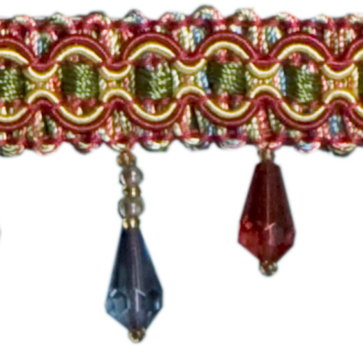 Europatex Fabric Meadow - Colonial Central Park 100% Polyester China See Sample Horizontal: N/A and Vertical: N/A 1.50 inches  - My Fabric Connection -