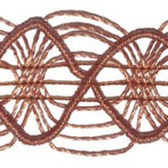 Europatex Fabric Topiko-Rust Tribal Delicates 40% Jute / 40% Abaca / 20% Cotton China See Sample Horizontal: N/A and Vertical: N/A 2.00 inches  - My Fabric Connection -