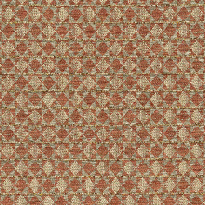 PKL Studio Fabric Pattern Play Coral 470891 - 89% polyester, 11% cotton India 51000 Horizontal: 1.75 and Vertical: 2.13 54 - My Fabric Connection -