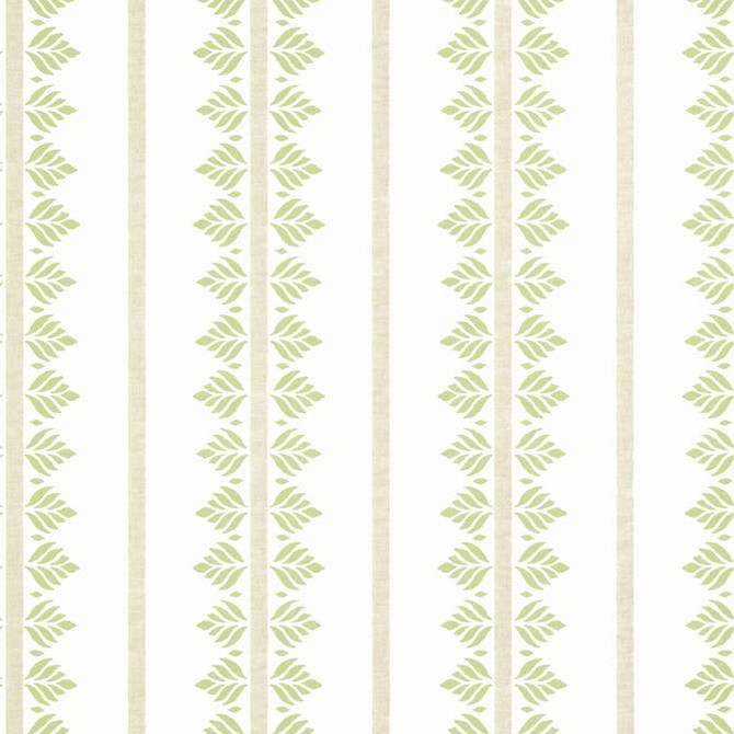 Anna French Wallpaper Fern Stripe Green AT15102 Wallpaper Non Woven Wallpaper UNITED STATES - </p><p>Repeat: V: 6.25 27 - My Fabric Connection -