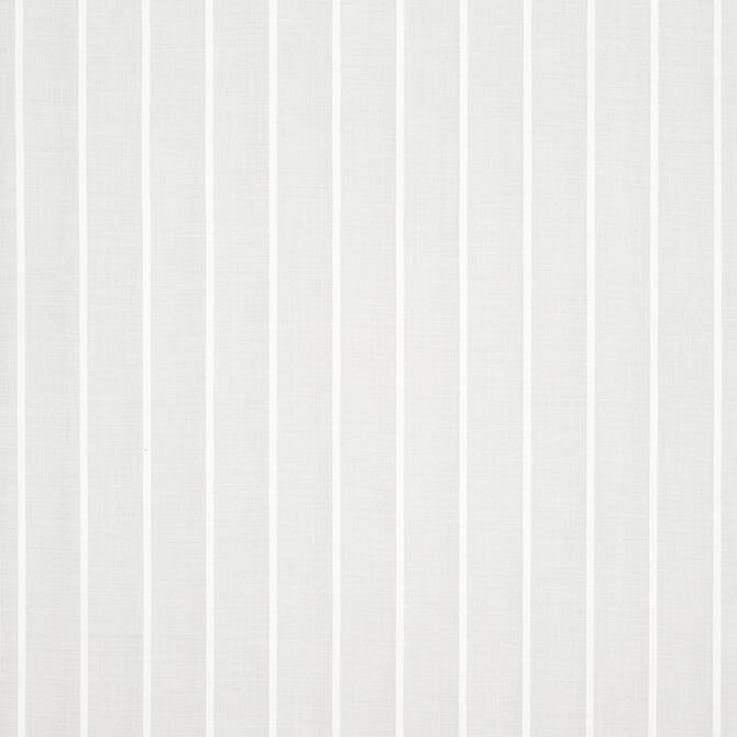 Thibaut Fabric Elizabeth Stripe Snow White FWW7151 Fabric 100% Solution Dyed Acrylic GERMANY - </p><p>Repeat: V: - 118 - My Fabric Connection -