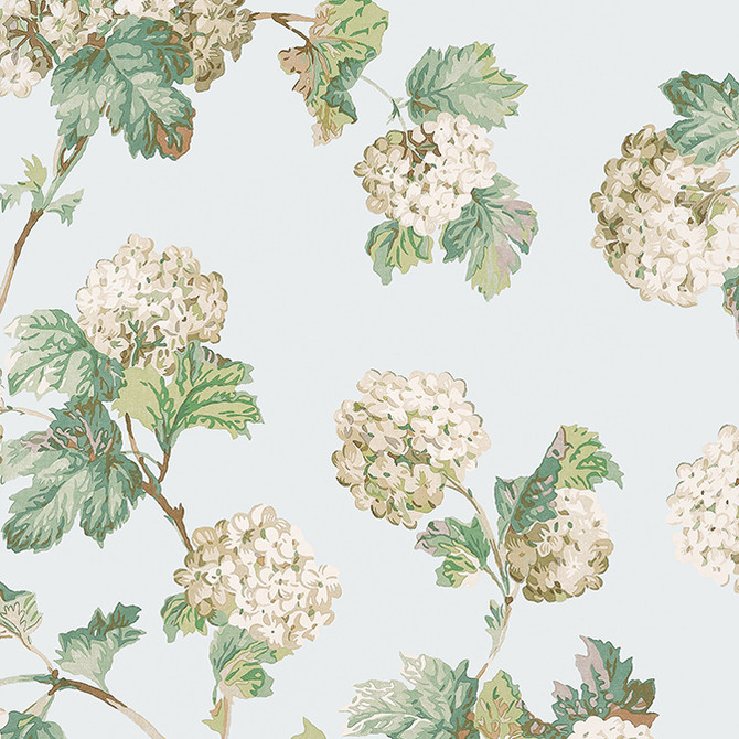 Anna French Wallpaper Sussex Hydrangea Soft Blue AT57845 Wallpaper Non Woven Wallpaper UNITED KINGDOM - </p><p>Repeat: V: 36 27 - My Fabric Connection -