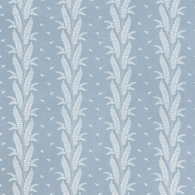 Anna French Fabric Ensbury Fern Blue AW57827 Fabric </p><p>Repeat: V: 7.00" (17.78 cm) 54.00" (137.16 cm) - My Fabric Connection -