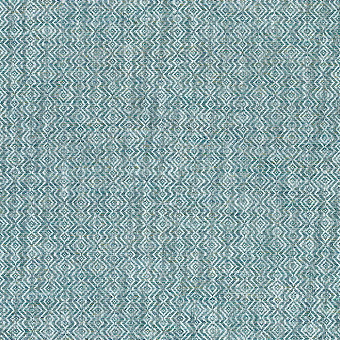 Thibaut Fabric Kingsley Teal W74069 Fabric 61%Poly(UV), 24%Poly, 8%Cot, 7%Olefin U.S.A. - </p><p>Repeat: V: 1.5 54 - My Fabric Connection -