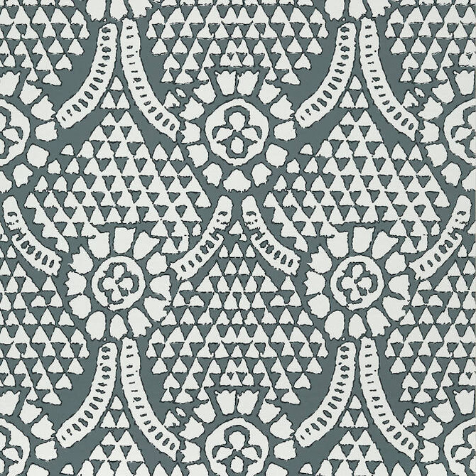 Thibaut Wallpaper Chamomile Grey T14317 Wallpaper Wallpaper UNITED STATES - </p><p>Repeat: V: 18 27 - My Fabric Connection -