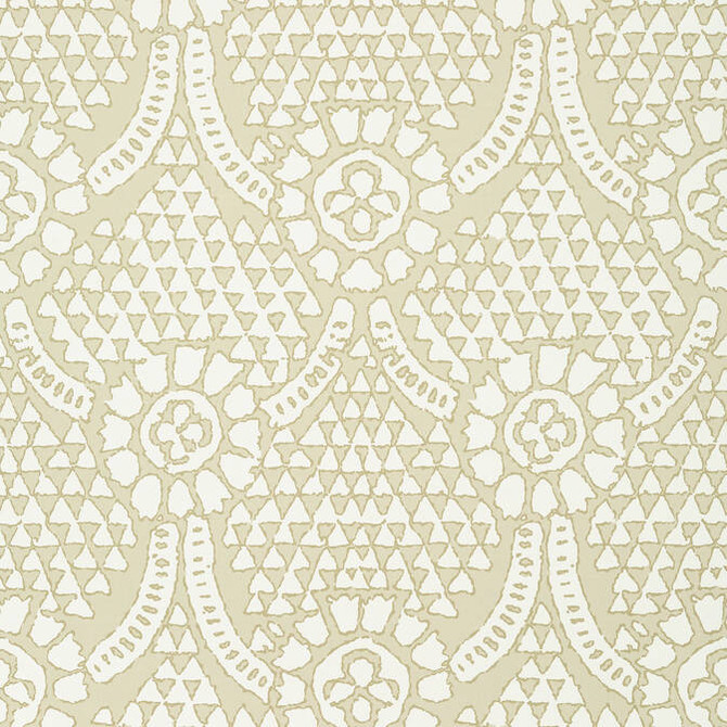 Thibaut Wallpaper Chamomile Beige T14319 Wallpaper Wallpaper UNITED STATES - </p><p>Repeat: V: 18 27 - My Fabric Connection -